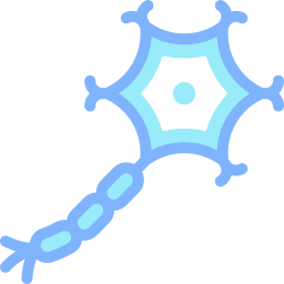célula neuronal icono