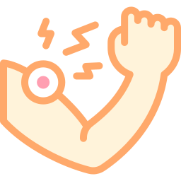 경직된 근육 icon
