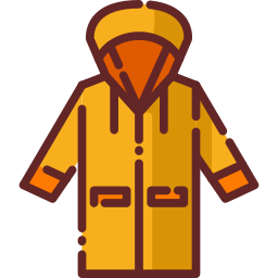 Rain coat icon