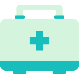 First aid kit icon