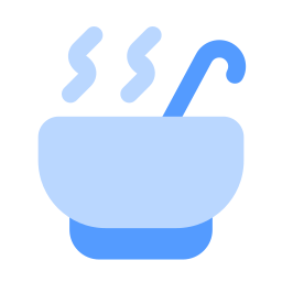 Hot soup icon