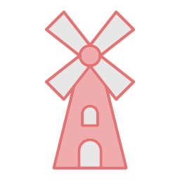 Wind mill icon