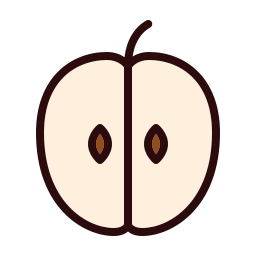 manzana icono