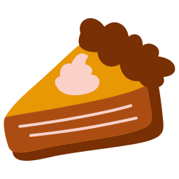 torta di zucca icona