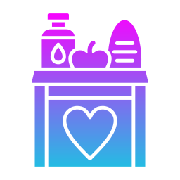 Food donation icon