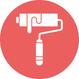 Paint roller icon