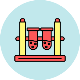 Test tubes icon