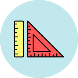 Set square icon