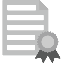 Certificate icon