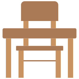 stuhl und tisch icon