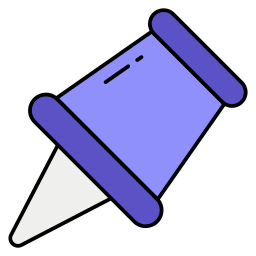 Paper pin icon