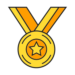 médaille Icône