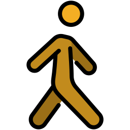 caminando icono