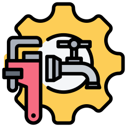 Plumbing maintenance icon