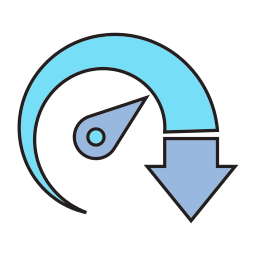 snelheidsmeter icoon