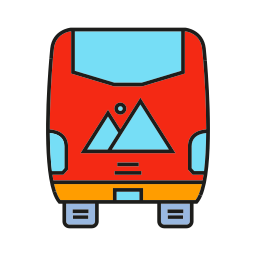autobús icono