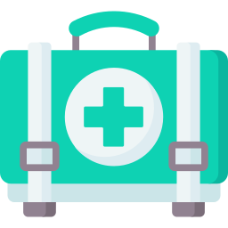 First aid kit icon