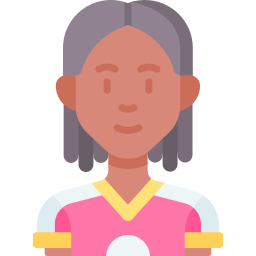 calciatore femminile icona
