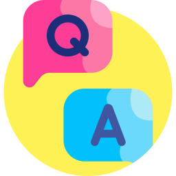 Question and answer icon