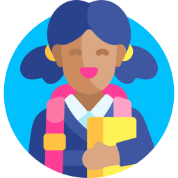 Female student icon