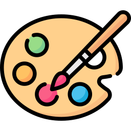 Paint palette icon