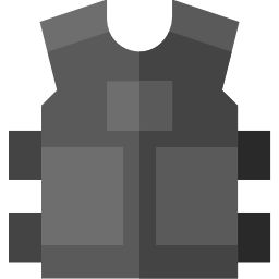 Bulletproof vest icon