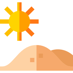 desierto icono
