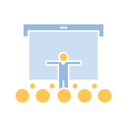 conférencier Icône