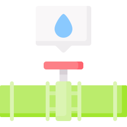 Water pipeline icon