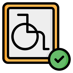 장애인 표시 icon