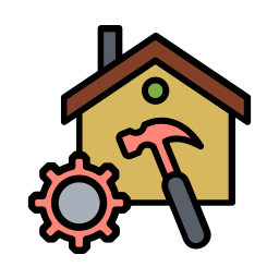 집 유지 관리 icon