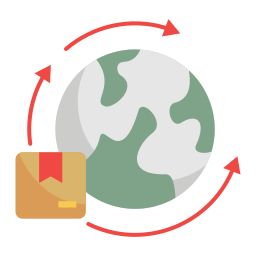 distribution Icône