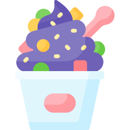 Frozen yogurt icon