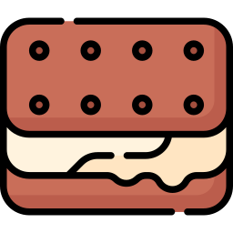 Сэндвич с мороженым иконка