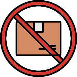 No packing icon