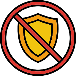 No security icon