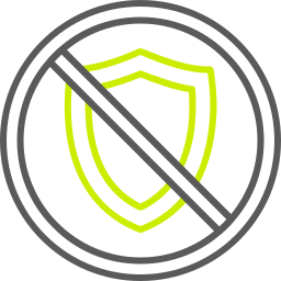 No security icon