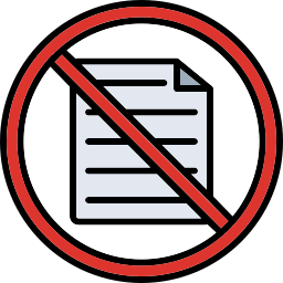 No documents icon