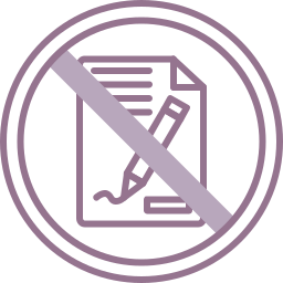 Forbidden sign icon