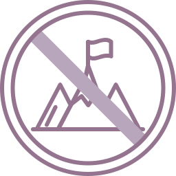 Forbidden sign icon