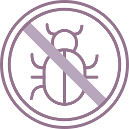 No bugs icon