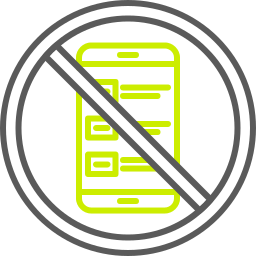 휴대전화 없음 icon