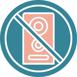 Forbidden sign icon