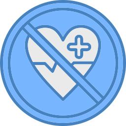 의료 서비스 없음 icon