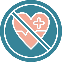 의료 서비스 없음 icon