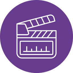 Clapperboard icon