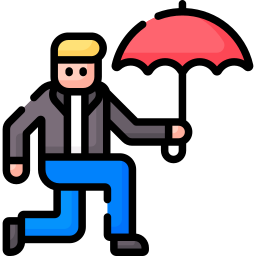 Umbrella dance icon