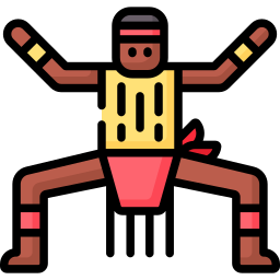 Tribal dance icon