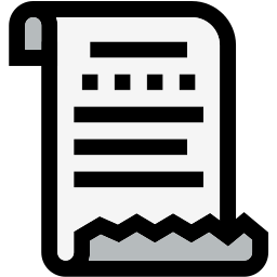 Payment invoice icon