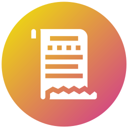 Payment invoice icon